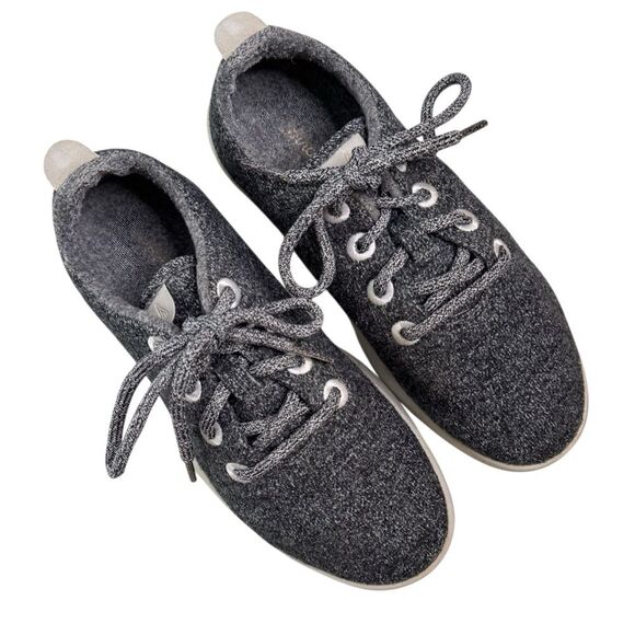 allbirds Shoes - Allbirds Women's Gray Wool Runner Lightweight Lace Up Size 8